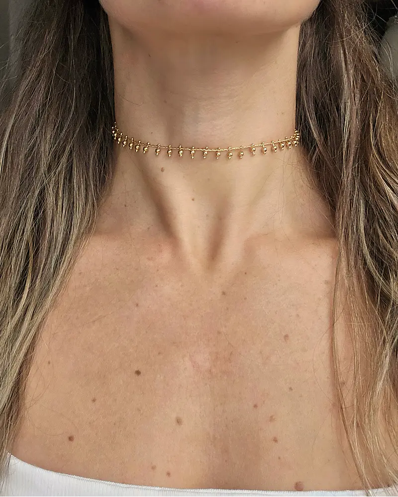 Choker oro