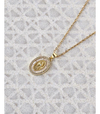 Collar virgen con nácar