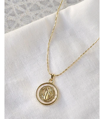 Collar San Benito con nácar