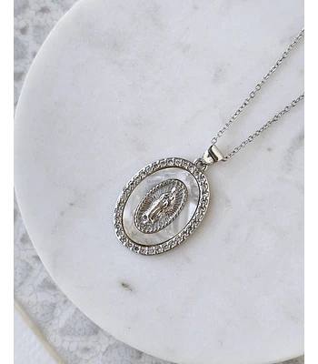 Collar virgen nácar