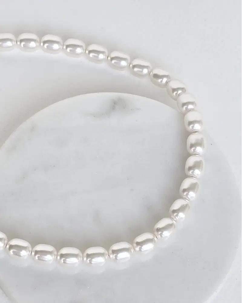 Choker perlas fantasía