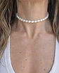Choker perlas fantasía - Miniatura 3