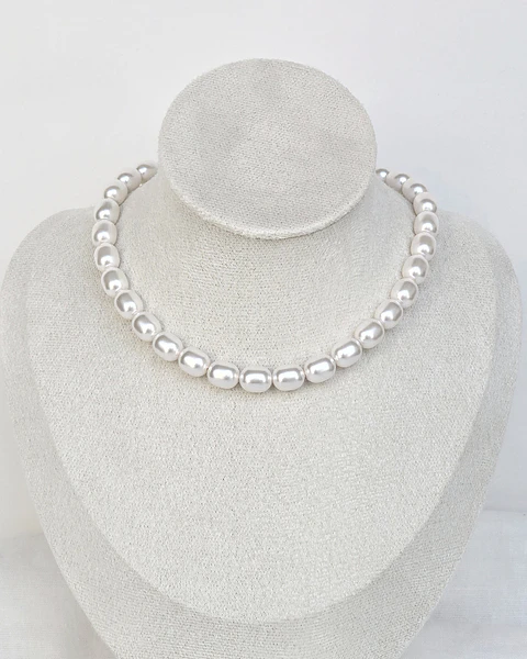 Choker perlas fantasía