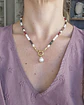 Collar perlas y piedras naturales - Miniatura 3