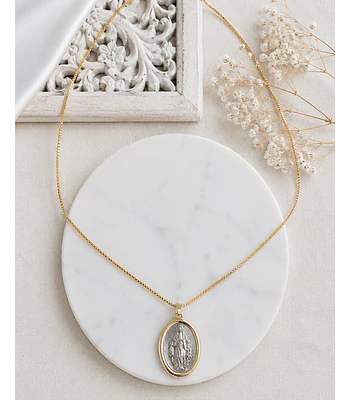 Collar virgen bicolor