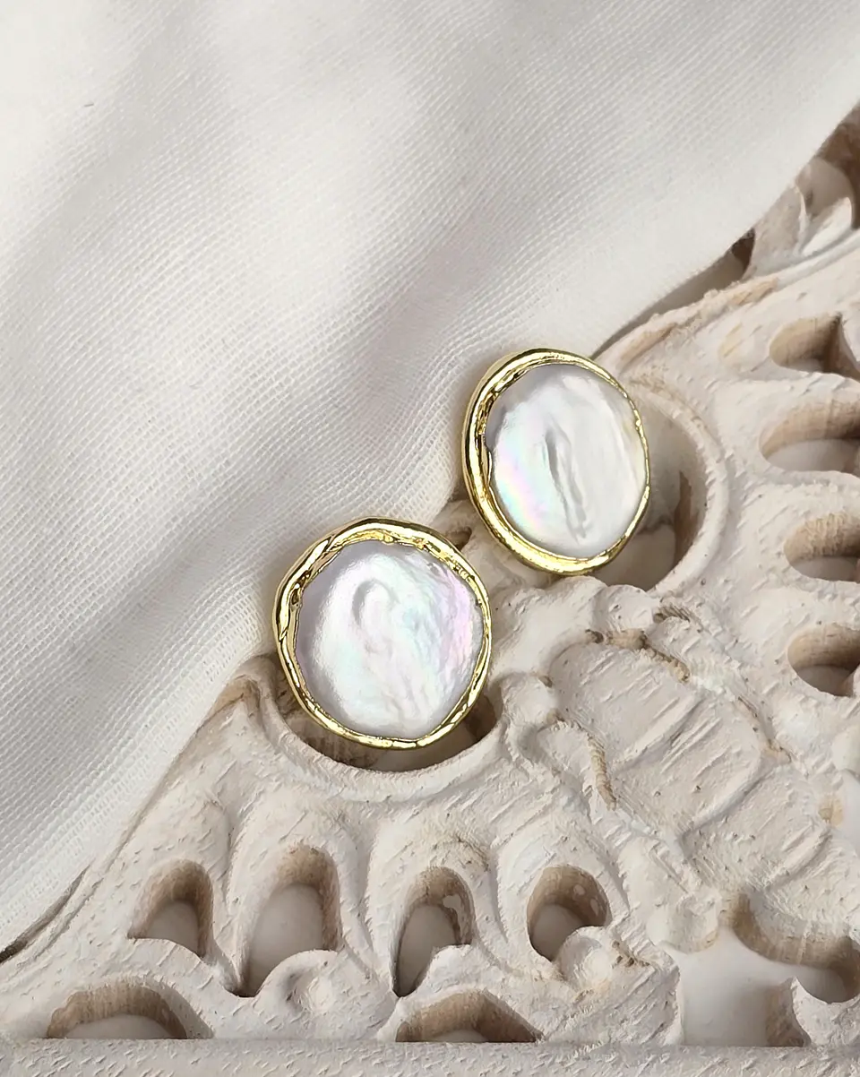 Aros perlas barrocas 2