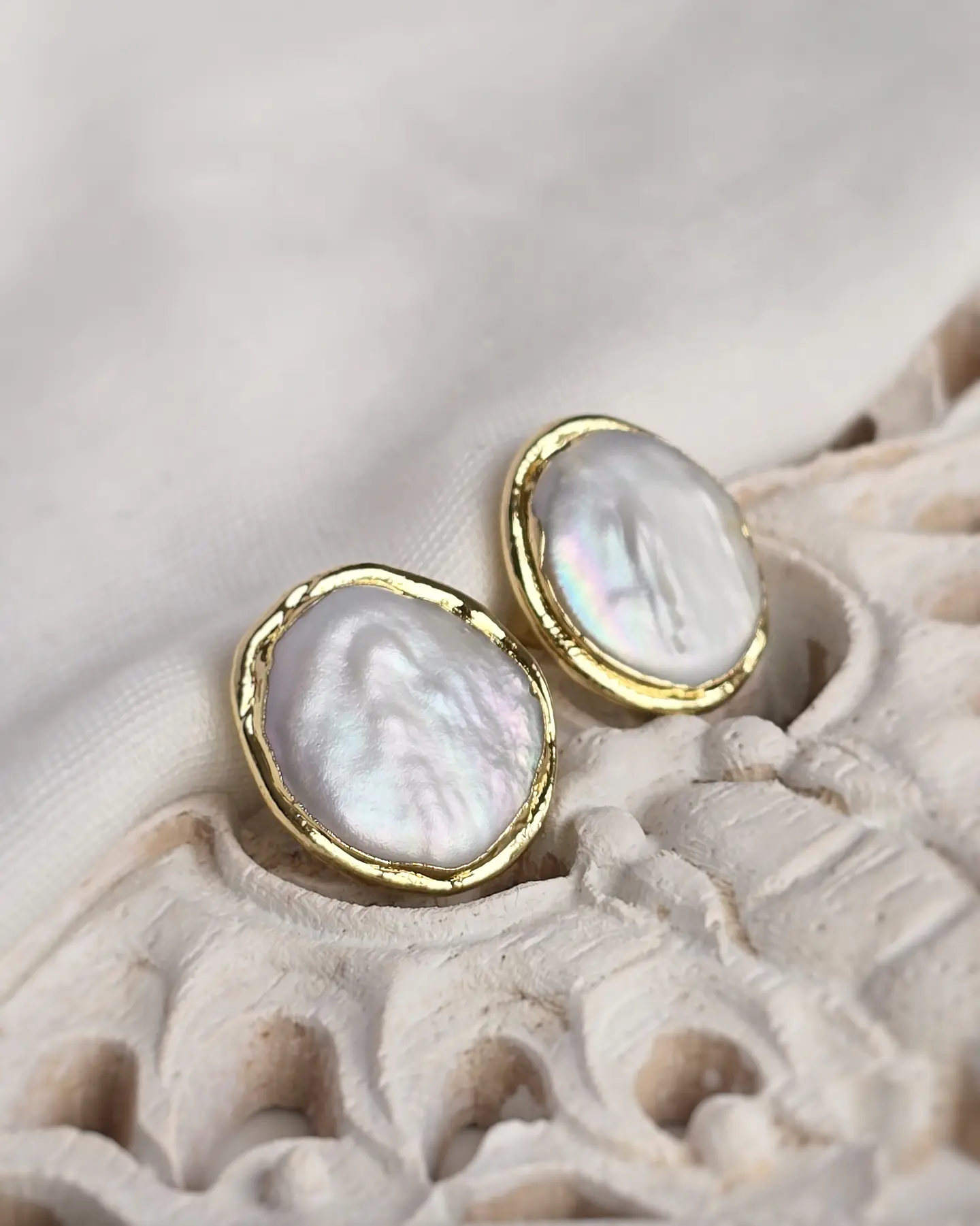 Aros perlas barrocas 3