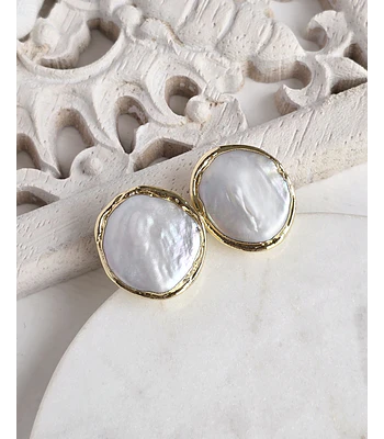 Aros perlas barrocas