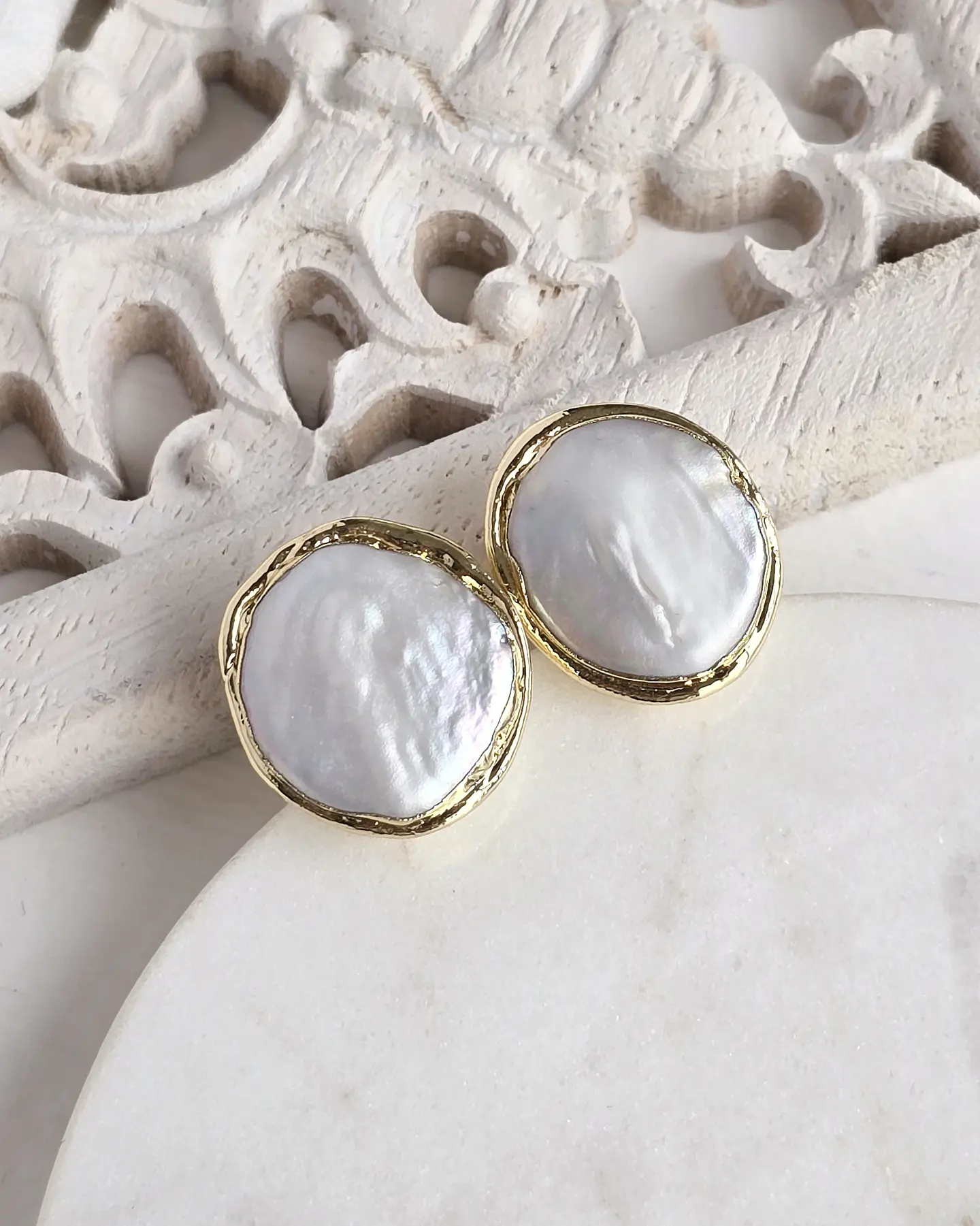 Aros perlas barrocas 1