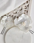 Pin flores 8 y 5 cms
