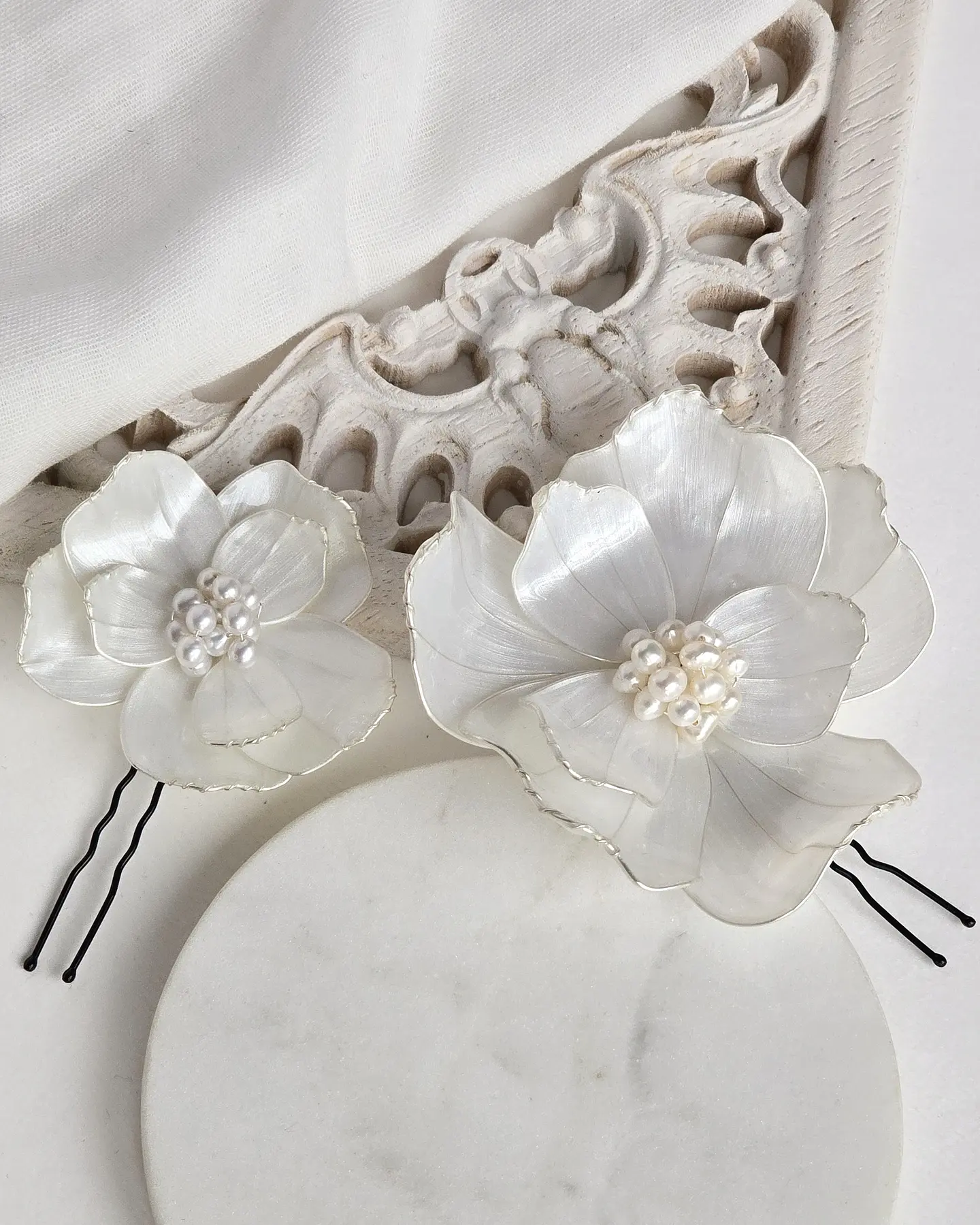 Pin flores 8 y 5 cms 2