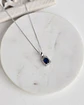 Collar cristal azul - Miniatura 2