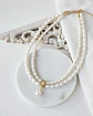 Choker perlas con centro vintage y perla - Miniatura 2