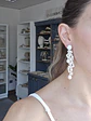 Aros perlas bordados - Miniatura 3