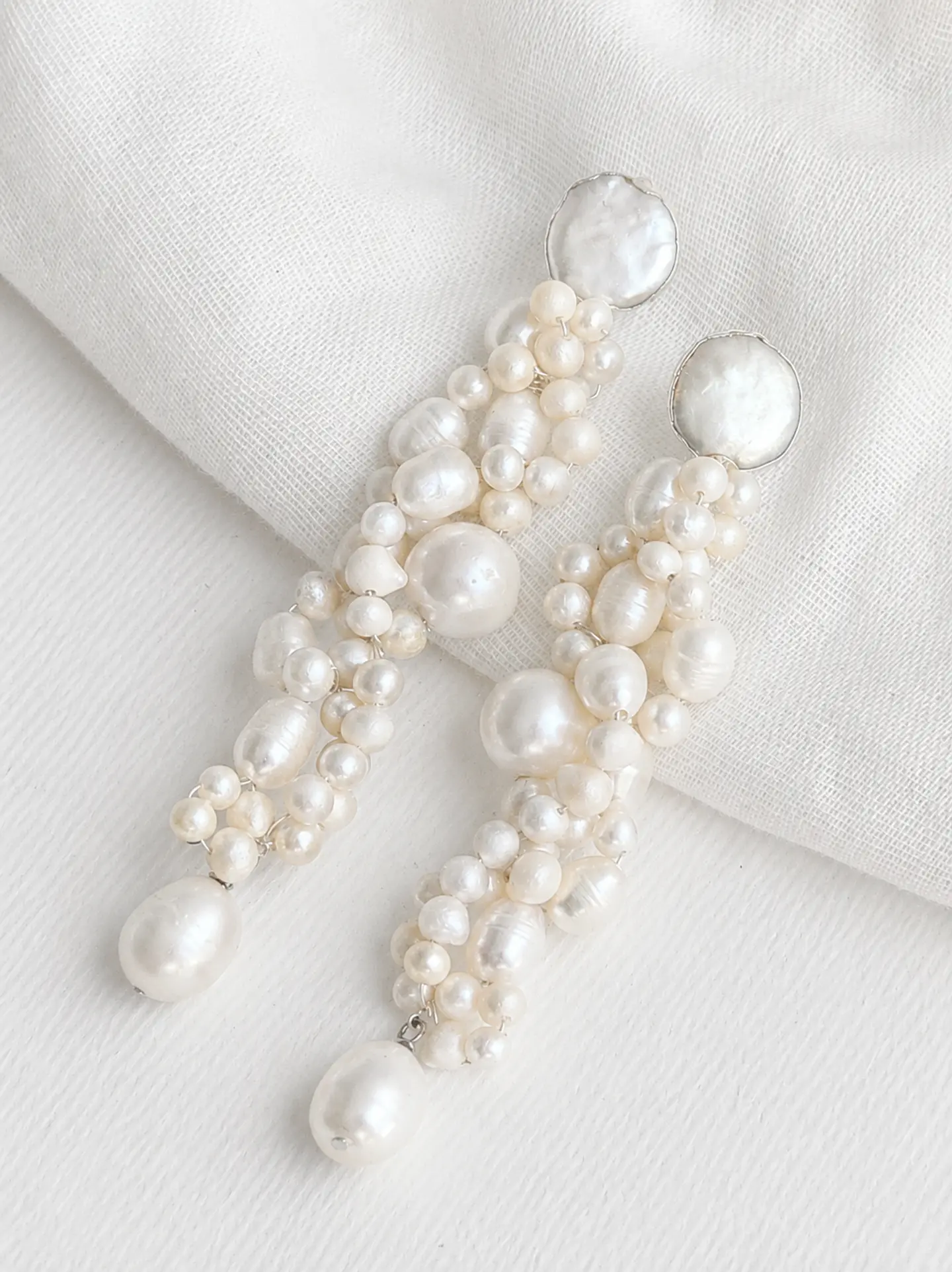 Aros perlas bordados 2