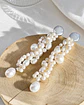 Aros perlas bordados - Miniatura 1