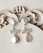 Aros perlas irregulares pequeños  - Miniatura 1