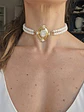Choker perlas con perla barroca - Miniatura 3