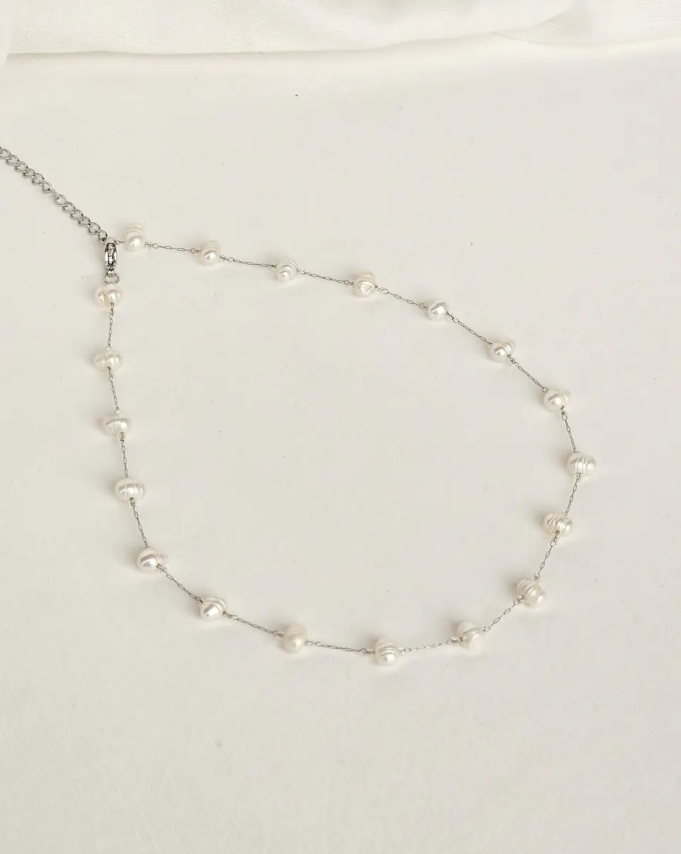 Collar perlas naturales 2