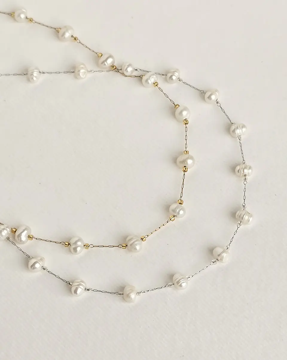 Collar perlas naturales 1