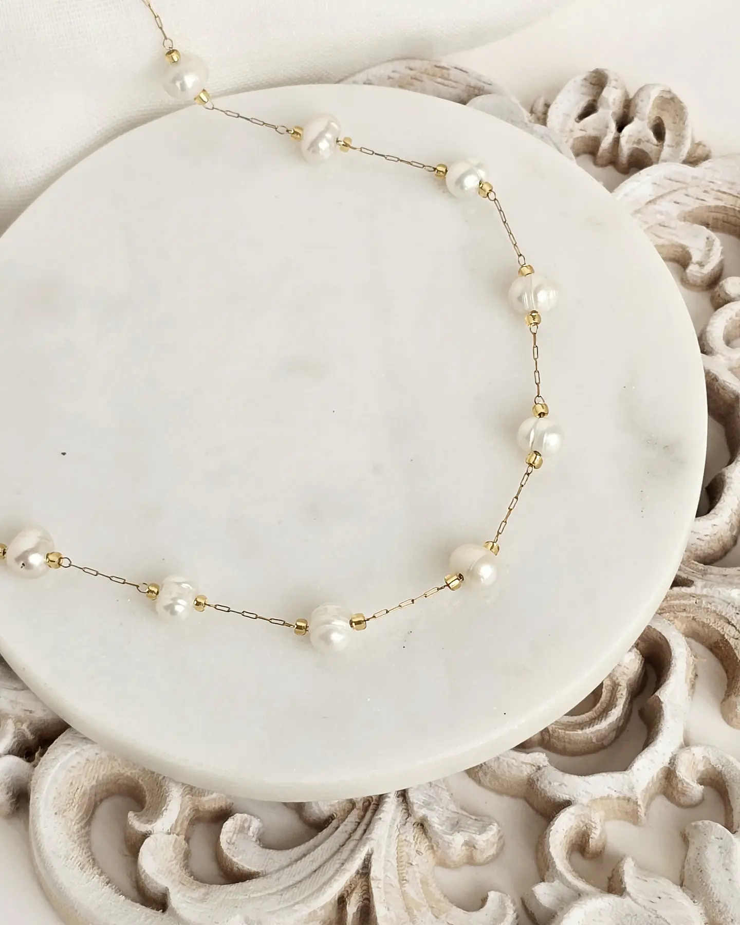 Collar perlas naturales 5