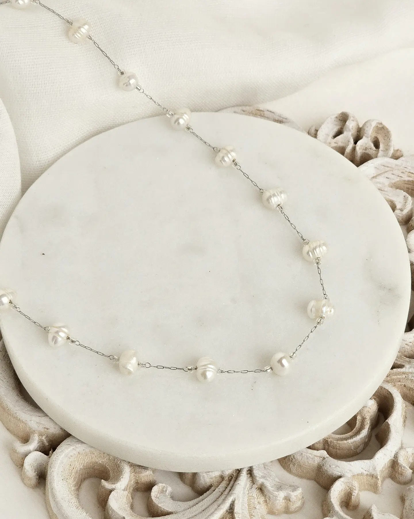 Collar perlas naturales 3