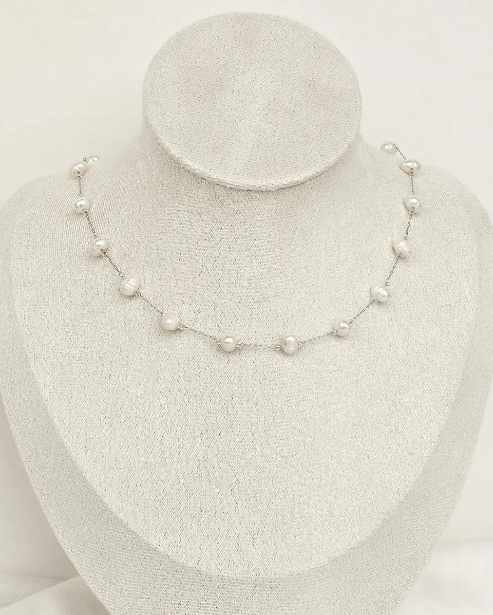 Collar perlas naturales 4