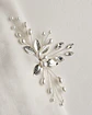 Tocado perlas y hojas silver - Miniatura 3