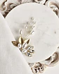 Tocado perlas y hoja dorado gold - Miniatura 1