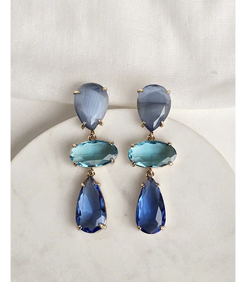 Aros azules con calipso distintas formas