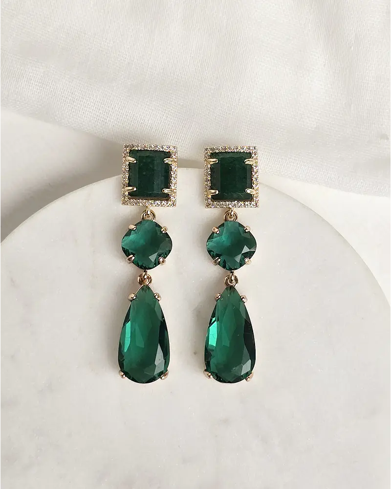 Aros verdes distintas formas