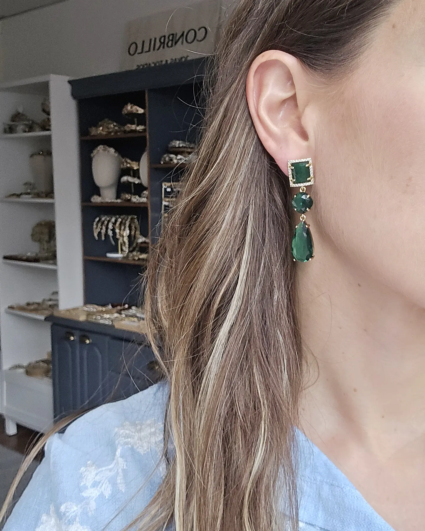 Aros verdes distintas formas 3