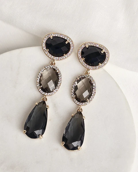 Aros negros distintas formas