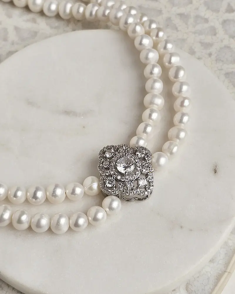 Choker centro vintage mediano