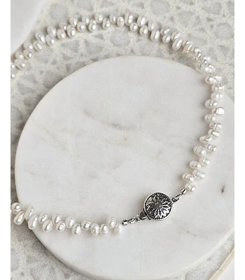Choker perlas irregulares