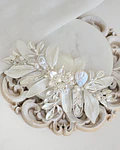 Tocado multi técnica silver 13,5 cms