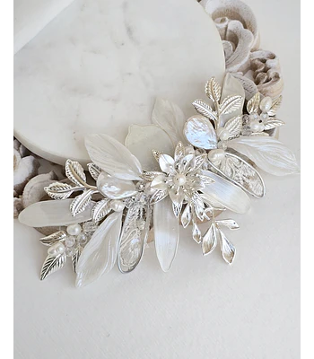 Tocado multi técnica silver 13,5 cms