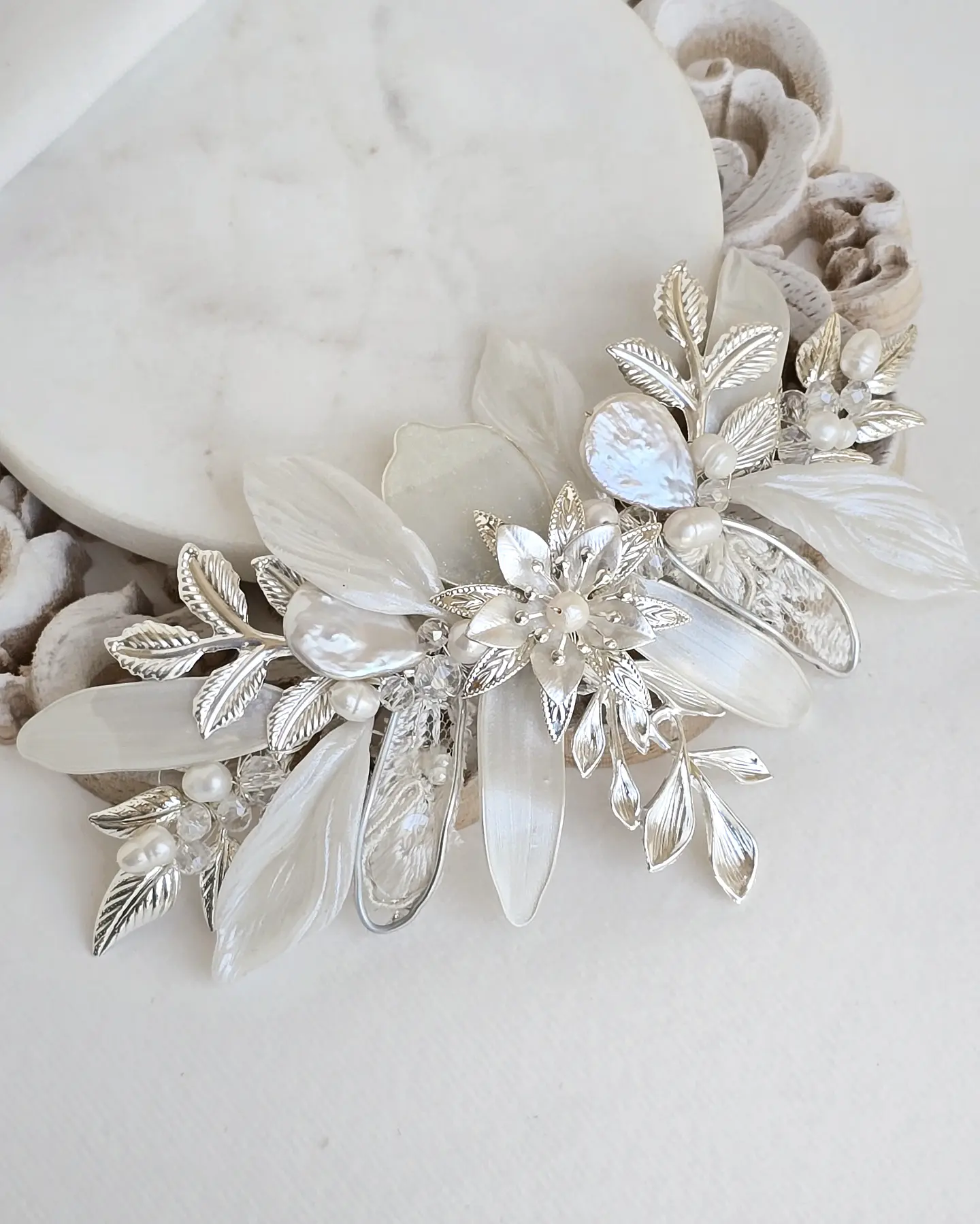 Tocado multi técnica silver 13,5 cms 1