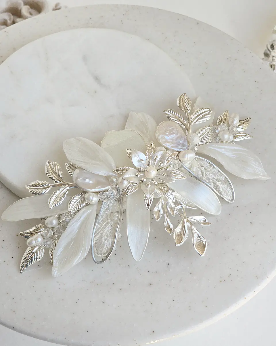 Tocado multi técnica silver 13,5 cms 3