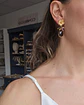 Aros flor con racimo morado - Miniatura 3