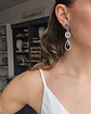 Aros largos azules y celeste - Miniatura 3