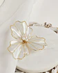 Flor irregular anacarada perlas - Miniatura 1