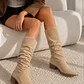 BOTA MAITE BEIGE - Miniatura 2