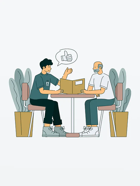 Sesión de estrategia de demostración