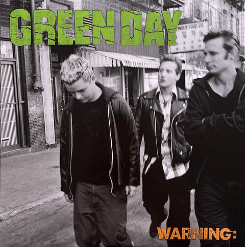 GREEN DAY - WARNING GREEN VINYL