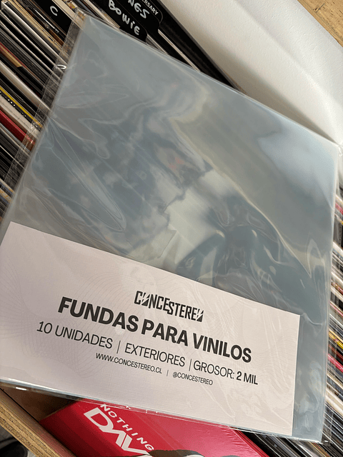 10 FUNDAS PARA VINILO
