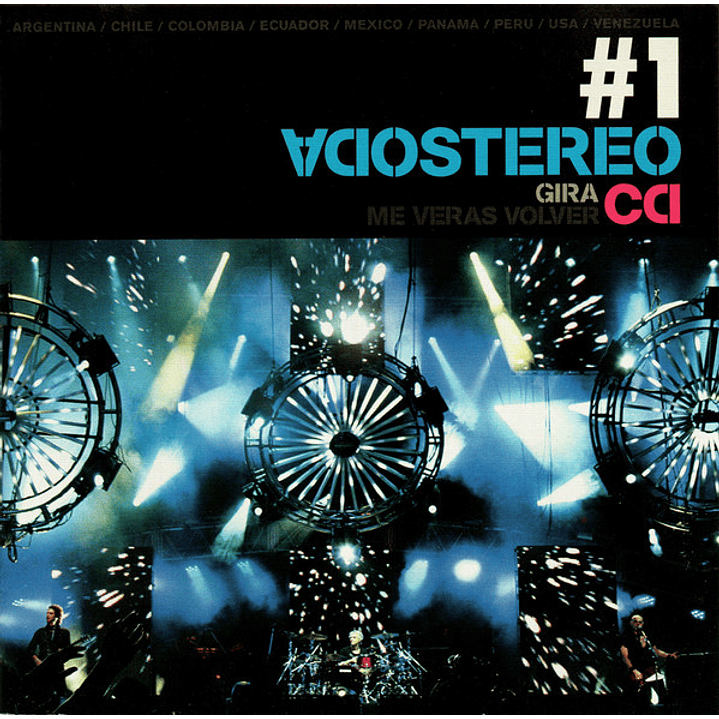 Soda Stereo – Me Veras Volver Gira 2007 CD #1 1
