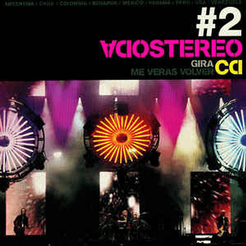 Soda Stereo – Me Veras Volver Gira 2007 CD #2