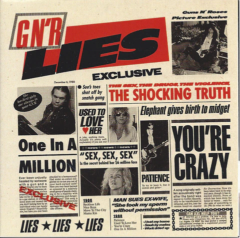 Guns N' Roses – G N' R Lies