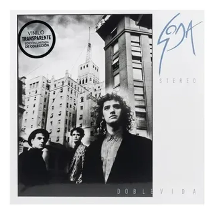 Soda Stereo – Doble Vida [edicion limitada vinilo transparente] 1